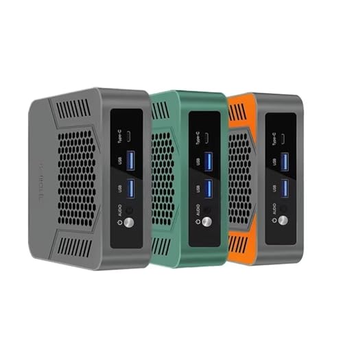 CYMINILMDPC Mini PC Gaming Desktop Ryzen 7 8845HS (up to 5.1GHz) 2xDDR5 USB4.0 NVMe 2 LAN Win 11 Pro WiFi6E BT5.3/ HDMI/RJ45 2.5G/USB2.0 von CYMINILMDPC