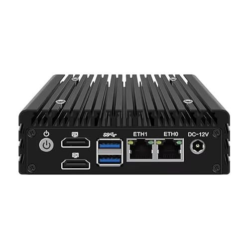 Fanless Mini PC Firewall Router Intel i3-N305 DDR5 4800MHz 2X i226-V 2.5G 2X HDMI2.1 Proxmox Server von CYMINILMDPC