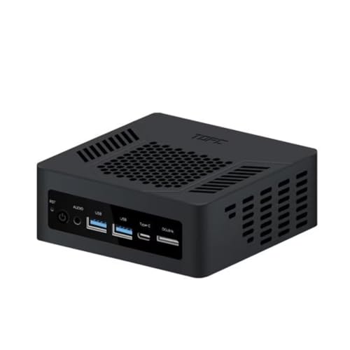 CYMINILMDPC Mini-PC Gamer Core Ultra 5 125H (bis 4,5 GHz) | Max 128GB DDR5 | 2X M.2 NVMe | USB4 40Gbps | 2X 2,5G LAN | WiFi 6E | Windows 11 Pro | HDMI 2.1/DP 2.1 | Desktop Computer von CYMINILMDPC