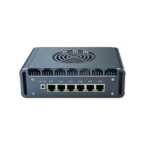 Mini PC Intel i7-1265U, 6x2.5G LAN Firewall, DDR5 NVMe, Proxmox/pfSense/OPNsense, i226-V, Compact Router Appliance, 4K@60Hz Mini PC Intel i7-1265U, 6x2.5G LAN Firewall, DDR5 NVMe, Proxmox/pfSense/OPNsense, i226-V, Compact Router Appliance, 4K@60Hz von CYMINILMDPC
