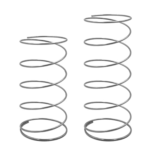 CYMMIYT Druckfedern 2 Stück Drahtdurchmesser 2,0 mm, Edelstahl, großer Durchmesser, Druckfeder 30 mm ~ 50 mm, freie Länge 30 mm ~ 150 mm(50mm,30MM_2.0MM (2PCS)) von CYMMIYT