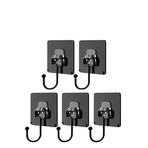 CYMMIYT Kleiderhaken Robe Hook Hooks For Hanging Wall Mounted Hooks Coat Rack Wall Mounted(5 PCS) von CYMMIYT