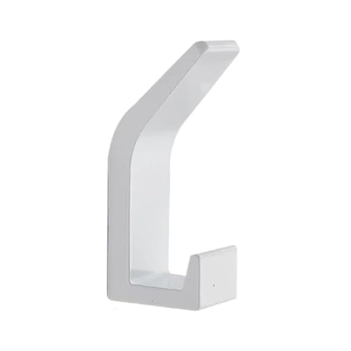 CYMMIYT Kleiderhaken Robe Hook Hooks For Hanging Wall Mounted Hooks Coat Rack Wall Mounted(White-Glue,4Pcs) von CYMMIYT