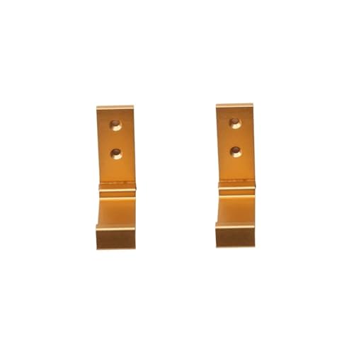 CYMMIYT Kleiderhaken Robe Hook Wall Coat Racks Wall Coat Racks Wall Mounted Hooks Door Hooks(2pcs gold) von CYMMIYT