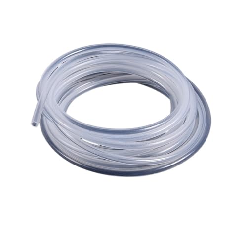 Gummischlauch 10 Meter transparenter Silikonschlauch 2 4 6 8 12 flexibler Gartengummischlauch Aquarium weicher Schlauch(2x4 mm) von CYMMIYT