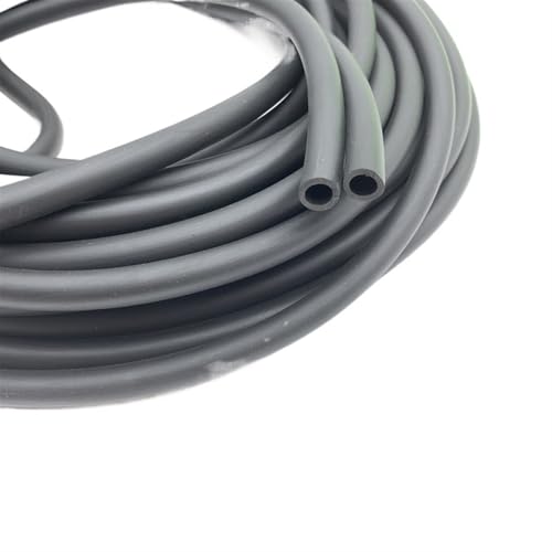 Gummischlauch 2M 3,0mm ~ 19mm Schwarz Multi-größe Glatte Nitril Gummi Kraftstoff Schlauch Benzin Diesel Öl Linie Vergaser Rohr(2M_OD 14XID 8MM) von CYMMIYT