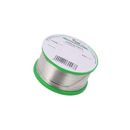 SAC0307-0.8/0.25 Lötdraht Sn99Ag0,3Cu0,7 0,8mm 250g bleifrei Verpackung: Spule von Cynel
