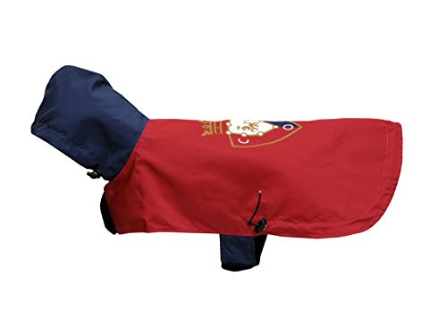 ATLÉTICO OSASUNA CF - Regenjacke mit Kapuze für Hunde, wasserdichte Sweatshirt, 7 Größen erhältlich, Ausrüstungsausstattung, Größe S, Hohe Qualität, offizielles Produkt (CyP Brands) ATLÉTICO OSASUNA CF - Regenjacke mit Kapuze für Hunde, wasserdichte Sweatshirt, 7 Größen erhältlich, Ausrüstungsausstattung, Größe S, Hohe Qualität, offizielles Produkt (CyP Brands) von CYPBRANDS
