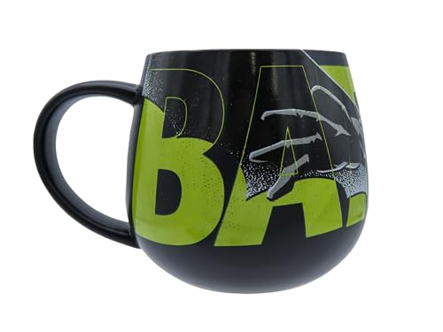 CYP Brands Batman Tasse, Frühstückstasse, Küchenutensilien, lustige Tassen, Schwarz von CYPBRANDS