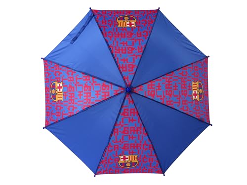 CYPBRANDS Automatischer Regenschirm F.C. Barcelona, 48 cm, Sport, mehrfarbig (mehrfarbig), Einheitsgröße von CYPBRANDS