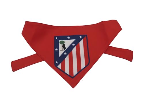 CyP Brands - Atlético de Madrid, Bandana, Zubehör für Haustiere, Hundehalsband, Schal, Rot, offizielles Produkt von CYPBRANDS