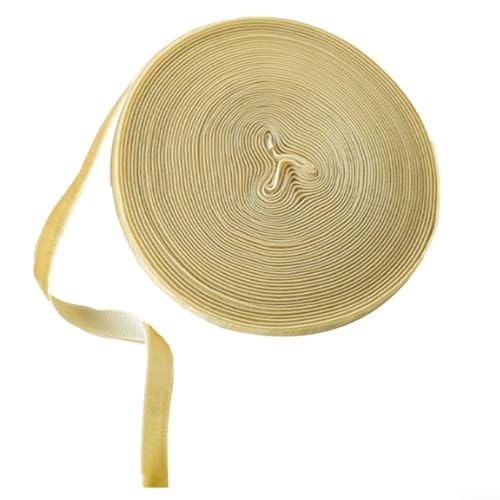 10 m Mehrzweck-Stoffband, geeignet zum Basteln von Schleifen, Geschenken und saisonalen Displays (beige) von CYRENT