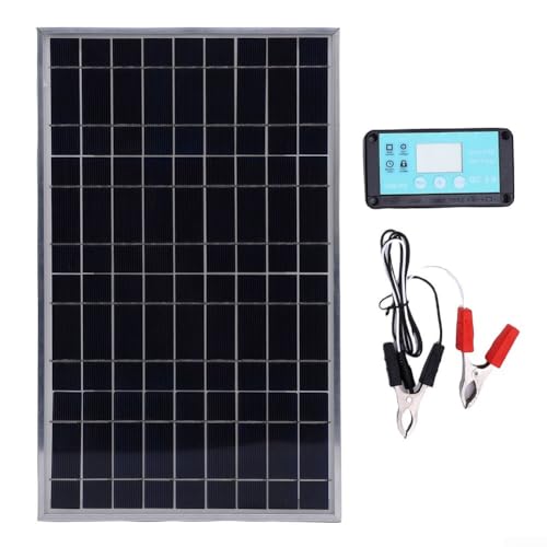 200 W Solarmodul-Set mit Controller für Wohnmobile und netzunabhängige Systeme, mit Aluminiumrahmen und wetterfester IP67-Abzweigdose von CYRENT