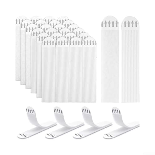48 Paar Bilderrahmen-Montageband, 93 x 19 mm, Lösung zum Aufhängen von Beschädigungen, unterstützt bis zu 9 kg von CYRENT
