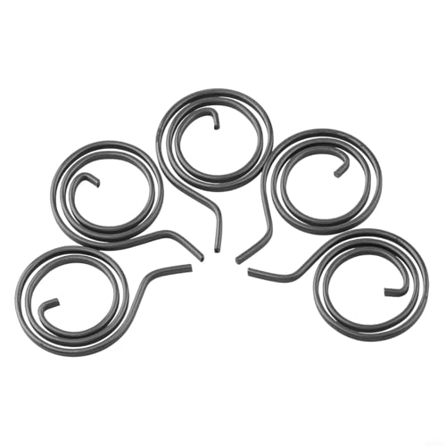 5 Stück Ersatz Schraubenfedern für Türgriff Hebelknauf Riegel passend für Innentüren Kompatibel mit Linken und Rechts Griffen (FMTB-MSB) von CYRENT