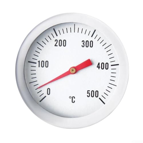 70 mm Sensor Ofenthermometer aus Edelstahl mit M8 Gewinde, geeignet zur Temperaturkontrolle in Holzofen, Pizza, Steinöfen von CYRENT