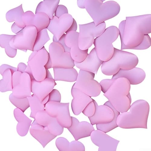 Ästhetische Note, fügen Sie Charme hinzu mit unserer großzügigen Packung mit 200 künstlichen Herzblüten (Rosa) von CYRENT