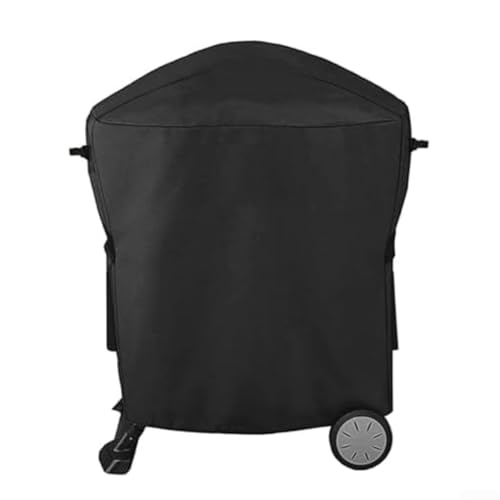 Abdeckung für Weber Q1000 und Q2000 Series Grills, wetterfester Schutz gegen Staub, Wasser und Sonnenlicht (Durchmesser 76 x 91 cm) von CYRENT