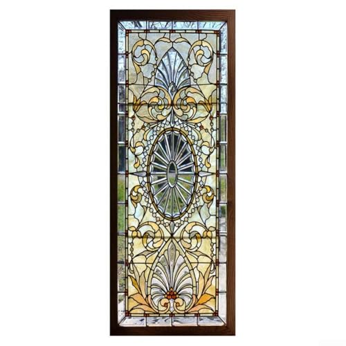 Anspruchsvolle 3D-Buntglas-Tür-Wandbilder, stilvolle PVC-Wandkunst für moderne Häuser von CYRENT