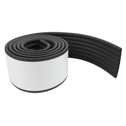 Anti-Frost-Isolierband für Wasserrohre im Freien, Schaumstoffstreifen bietet Wärmeschutz und Geräuschreduzierung, geeignet für verschiedene Rohrtypen und Oberflächen (schwarz) von CYRENT
