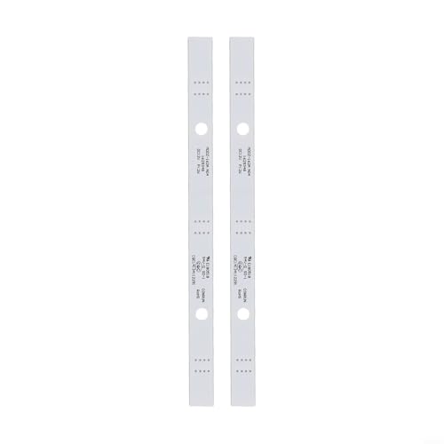 CYRENT 2 x LED-Lichtstreifen für Rongsheng Kühlschrank E349766 MDDZ-162A DC12V 2W Kaltweiß 16cm 2-poliger Anschluss Ersatz für HISENSE Modelle KIFF5017 CYRENT 2 x LED-Lichtstreifen für Rongsheng Kühlschrank E349766 MDDZ-162A DC12V 2W Kaltweiß 16cm 2-poliger Anschluss Ersatz für HISENSE Modelle KIFF5017 von CYRENT