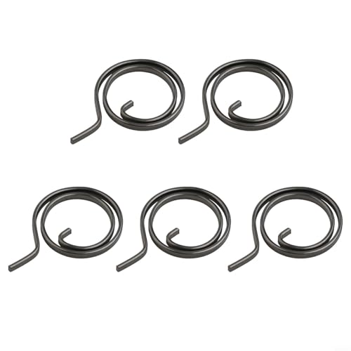 CYRENT 5 Stück Ersatz Schraubenfedern für Türgriff Hebelknauf Riegel Geeignet für Innentüren Kompatibel mit Linken und Rechts Griff (FMTB-MSA) von CYRENT