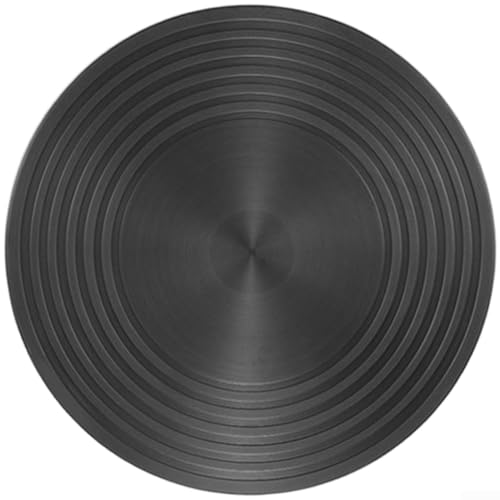 CYRENT Aluminium-Gasherd-Wärmeverteiler-Platte mit verdickten 4 mm und 6 mm Optionen für gleichmäßige Wärmeverteilung und Verbrennungsschutz auf Kochflächen (E) von CYRENT
