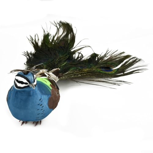 CYRENT Detaillierter Pfauenvogel, aus Schaumstoff, dekoratives Ornament für Haus, Garten und Party, für Hof, Rasen, Terrasse, Pool, Außendekorationen CYRENT Detaillierter Pfauenvogel, aus Schaumstoff, dekoratives Ornament für Haus, Garten und Party, für Hof, Rasen, Terrasse, Pool, Außendekorationen von CYRENT