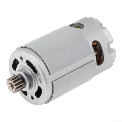 CYRENT Elektrischer RS550 Gleichstrommotor 14 Zähne für Elektrowerkzeuge 10 8 V bis 25 V Bereich hohe Drehzahl Motor für Säbelsägen und elektrische Bohrmaschinen (12 V) von CYRENT