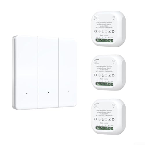 CYRENT Fernbedienungsschalter für 123-Gang-Setup, wasserdichtes Design für zuverlässigen Einsatz in verschiedenen Umgebungen (3-fach 1-3) von CYRENT