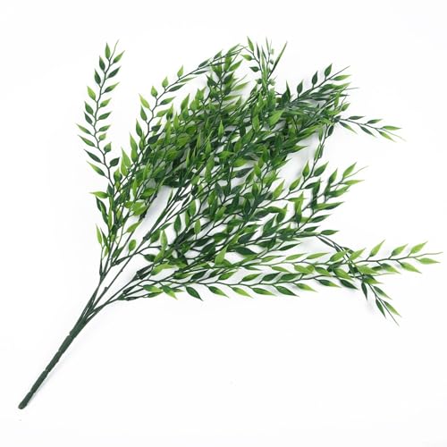 CYRENT Grüne Kunstpflanze zum Aufhängen an der Wand, für Zuhause, Büro, Dekoration, realistische Kunstpflanze, 52 cm CYRENT Grüne Kunstpflanze zum Aufhängen an der Wand, für Zuhause, Büro, Dekoration, realistische Kunstpflanze, 52 cm von CYRENT