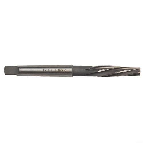 CYRENT HSS Spiralkegelreibahle 1 bis 10 konische Reibahle 8–20 mm für Metall-CNC-Bearbeitung (10 mm) von CYRENT
