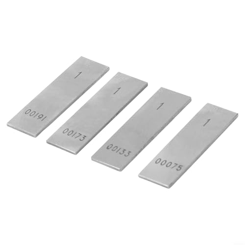 CYRENT Hochgeschwindigkeitsstahl-Messblock-Set, 0,5–100 mm, Genauigkeitsmessblock-Set für Werkstatt-Kalibrierung, Inspektionswerkzeuge (1) von CYRENT