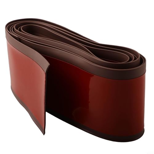 CYRENT Integrierte Design-PVC-Sockelleiste 3 Meter für eine verbesserte Wandverkleidung für Küche und Bad (dunkelbraun) von CYRENT