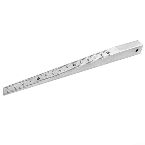 CYRENT Karbonstahl Schweißkegellehre Spaltmesswerkzeug Fühlerlehre Lineal für Werkstatt Automobilbau 0,2–4 mm 1–15 mm (1–15 mm) von CYRENT