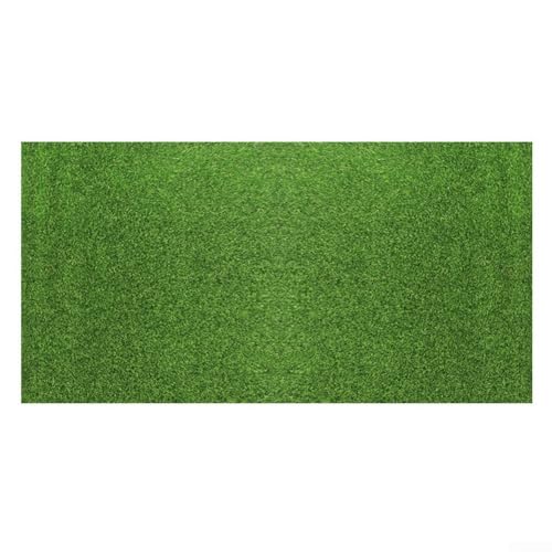 CYRENT Künstliche grüne Grassimulationsmatte Simulation Moos Rasen Rasen für Landschaftsbau, DIY-Projekte und Heimdekoration (100 x 100 cm) von CYRENT