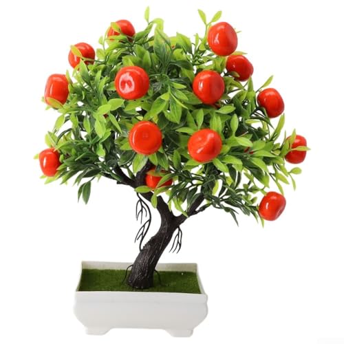 CYRENT Künstlicher Orangenbaum im Topf – gefälschter Obst-Orangenbaum für stilvolle Heimbüro-Raumdekoration CYRENT Künstlicher Orangenbaum im Topf – gefälschter Obst-Orangenbaum für stilvolle Heimbüro-Raumdekoration von CYRENT