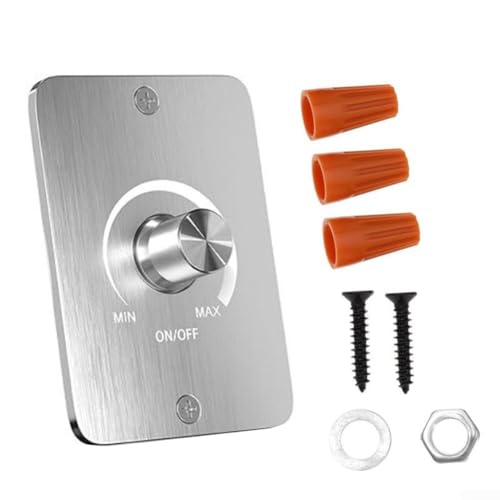 CYRENT LED-Dimmschalter, 12 V, 5 A, 3-Draht-Verbindung, einstellbarer Beleuchtungs-Dimmer für Wohnmobile, Boote, Wohnmobile, kleine Niederspannungs-LED-Lampe CYRENT LED-Dimmschalter, 12 V, 5 A, 3-Draht-Verbindung, einstellbarer Beleuchtungs-Dimmer für Wohnmobile, Boote, Wohnmobile, kleine Niederspannungs-LED-Lampe von CYRENT