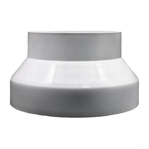 CYRENT PVC-Belüftungsk-Reduzierstück für runde Rohre, 100200 mm, entwickelt, um den Luftstrom zu optimieren und die Leistung des Belüftungssystems zu verbessern (200 bis 150) von CYRENT