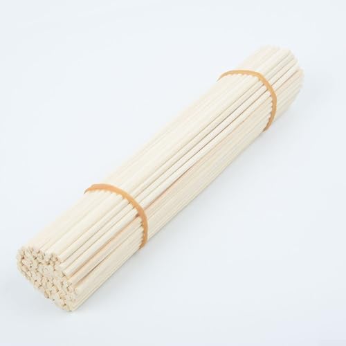 CYRENT Reed Set 100pcs Natural Rattan Diffuser For Home Or Car Fragrance Oil Application Aroma Enhancers Wood Material 3x180mm Refill Suitable For Aromatherapy And Perfume von CYRENT