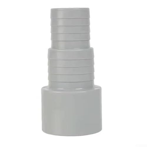 CYRENT Schwimmbadschlauchverbinder 50 mm auf 32/38 mm Adapter, auslaufsicher, ABS, universell passend für 800 W Poolpumpen (1 Stück) von CYRENT