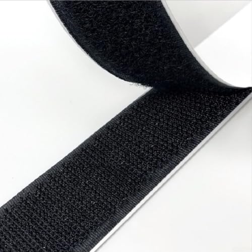 CYRENT Selbstklebendes Klebeband, 1 m, doppelseitig, selbstklebend, 20 mm breit, Schwarz von CYRENT