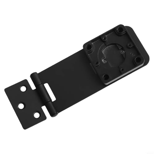 CYRENT Türschloss Haspen Passwort Hasp Schlösser Türschloss Haspe Schrankschlösser Hasp Riegel für Schränke Scheunentür Outdoor Garten (schwarz) von CYRENT
