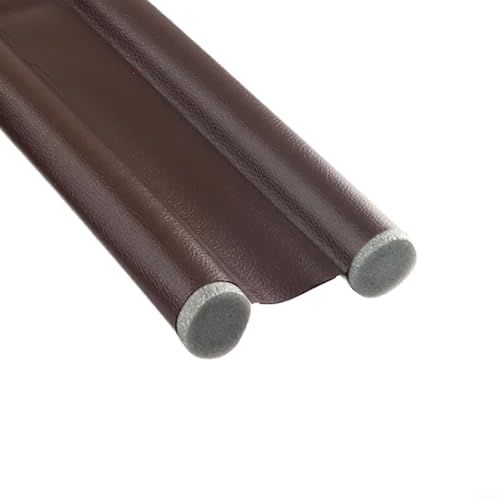 CYRENT Türstopper Zugluftstopper für Tür unten Türdichtungsleiste winddichter Dichtungsstreifen Schaumstoff EPE Blocker Versiegelung Schalldicht (dunkelbraun) von CYRENT