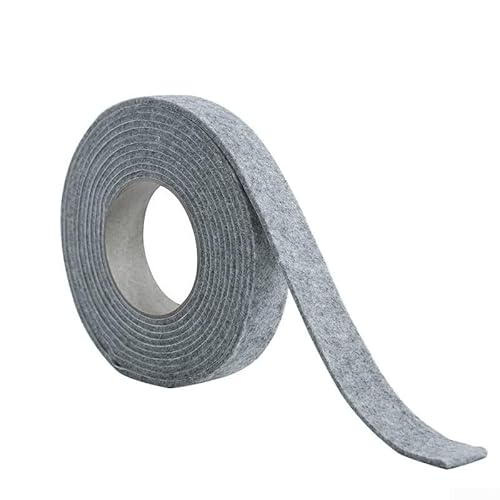 CYRENT Wasserabsorbierende Filzstreifen für Fenster, um Kondensation zu absorbieren und vor Wasserschäden im Winter zu schützen (grau (1)) von CYRENT