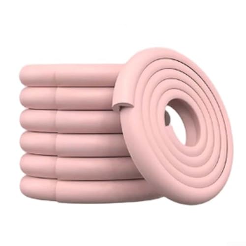 CYRENT Weiche Schaumstoff-Matten mit Treppenstufenpolsterung und Anti-Kollisionsstreifen zum Schutz von Füßen und Möbelkanten während der Verwendung von Leitern und Stühlen (Rosa) von CYRENT