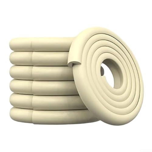 CYRENT Weiche Schaumstoffmatten mit Treppenstufenpolsterung und Anti-Kollisionsstreifen zum Schutz von Füßen und Möbelkanten während der Verwendung von Leitern und Stühlen (weiß) von CYRENT