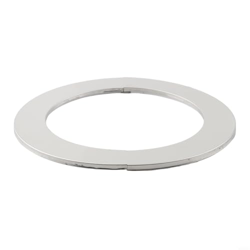 Dekorative Abdeckung aus Edelstahl für Wasserhahn, Gas-Warmwasserbereiter und Duschrohre, einfache Installation und stabile Befestigung (120 mm) von CYRENT