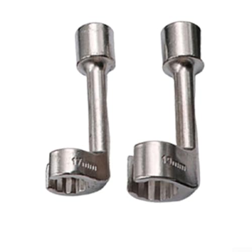 Diesel-Kraftstoffleitungs-Steckschlüssel-Set, 2 Stück, 30,5 cm Antrieb, inkl. 17 mm und 19 mm Linien-Steckschlüssel, geeignet für den Automobileinsatz Diesel-Kraftstoffleitungs-Steckschlüssel-Set, 2 Stück, 30,5 cm Antrieb, inkl. 17 mm und 19 mm Linien-Steckschlüssel, geeignet für den Automobileinsatz von CYRENT
