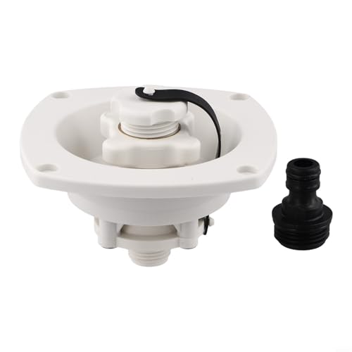Druckminderer mit Rückschlagfunktion für RV und Yacht Wassereinlasssysteme, gleichbleibender Wasserdurchfluss (weiß) von CYRENT